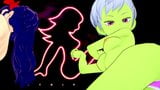 In Horny and Cute, Dragon Ball Trio, starten, Videl und Cheelai snapshot 16