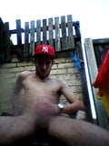 me haveing a outdoor wank snapshot 7