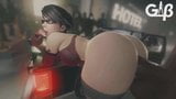 Bayonetta publiczny anal (animacja z dźwiękiem) snapshot 3