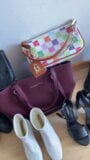 Collection cum on high heels, boots and handbags snapshot 5