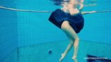 Watch the sexiest girls swim naked in the pool snapshot 12