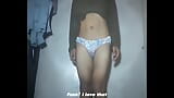 Gay Twink Wanking at Home With Panty snapshot 6