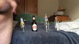 Long foreskin with: four glass bottles snapshot 1