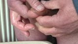 Piss with 12 marbles in foreskin - 30 minute video snapshot 22