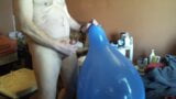 Blow Jack Cum Pop Big Blue Balloon - Retro - Balloonbanger snapshot 15