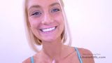 Gorgeous blonde sucks cock and gets fucked at modeling audition snapshot 9