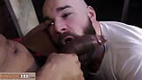 BullDogXXX.com - A handsome black guy gets his balls emptied snapshot 3