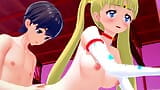 Horny Student Sailor Moon Passionately Sucks Dick l 3D SFM hentai uncensored snapshot 13