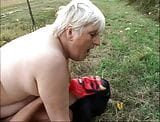 Chubby Granny Wants To Fuck In The Park! snapshot 17