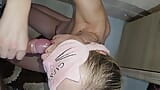 Сладкая крошка принимает огромную порцию спермы на ее лицо в любительском видео - Audrey 2024 snapshot 5