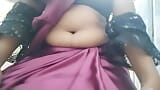 Desi Maal Saree Strip Hot Wife Enjoying snapshot 2