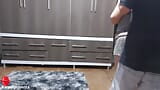 cheating blindfolded wife with my friend in the wardrobe snapshot 1