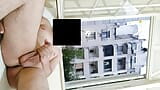 Risky masturbation flashing at open window front neighborhood 1 snapshot 1