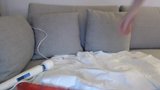 The most beautiful feet in nylon during masturbation snapshot 25