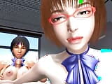 Teacher threesome with two bigboob student - Hentai 3d 82 snapshot 1