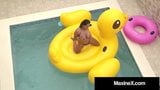 Cambodian Cougar Maxine X, Finger Bangs Her Cunt On Big Duck snapshot 8