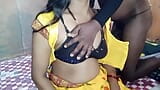 Gujarati Bhabhi w sari ostro zerżnięta snapshot 6