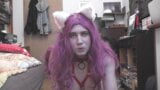 Anna in cat suit demands your milk daddy snapshot 2