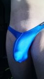 Bulging in New maxibulge thong snapshot 1