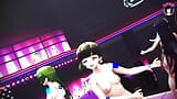 Yugumo sisters - Sexy Full Naked Dance snapshot 2