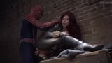 Spider Man und schwarze Witwe snapshot 8