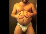 Macpurc Big Belly Jockstrap Hardon XTube Porn Video from snapshot 1