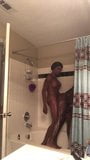 Passionate fuck by tall and hung BBC in the shower snapshot 10