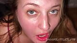 Wife SLAPPED, Blowjob, Facial, Rimjob!! snapshot 20