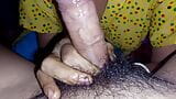 Desi Village ki rani Blowjob husband Coock Sucking Dick cum mouth inside snapshot 14