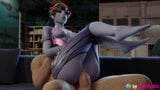 Overwatch anale di Widowmaker (animazione 3d con suoni) snapshot 2