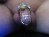 Cumming in Chastity Cage snapshot 1