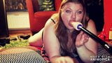 BBW-Ehefrau fickt Maschine, Blowjob snapshot 1