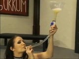 Hailey Young drinks cum snapshot 4