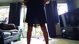 Little bit of sexy black nightie snapshot 6