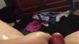 Chubby boy and panties and cum All over yourself snapshot 4