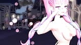 【Hololive MMD】Akua Minato/AOA-Еxcuse me 【For gentlemen】 snapshot 10