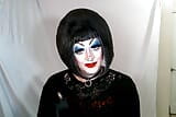 Heavy Makeup Sissy Slut Pali i mówi brudne snapshot 1