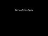 Немецкий публичный камшот на лицо snapshot 1