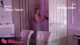 GIRLSRIMMING - Rimjob surprise by Tiffany Tatum and Evelina Dellai snapshot 1