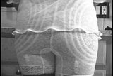 Mature wearing white rago girdle snapshot 4