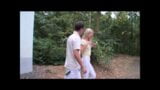 Hot blonde young bitch fucked outdoors snapshot 3