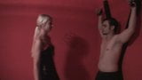 slave Richie get slapping by Princess Paris in red dungeon snapshot 5