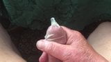 Me Wanking In a Condom snapshot 10