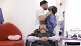 Ebony Babe ALMOST CAUGHT Fucking In PUBLIC SALON! snapshot 7