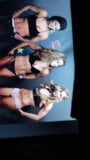Gina Carano, Miecha Tate and Ronda Rousey Cumshot UFC babes snapshot 1