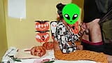 Follando hermanastra en Halloween - porno bengalí snapshot 6