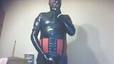 LatexPeti next episode - Cock Edging in Latex snapshot 6