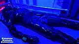 Latex Rubber Gimp Tied Down and Edged with CBT snapshot 4