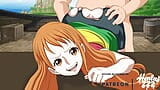 One Piece Hentai - Nami futută tare în poziția capră snapshot 13