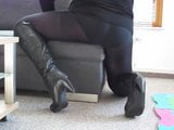 Transgender in Pantyhose and Boots snapshot 8